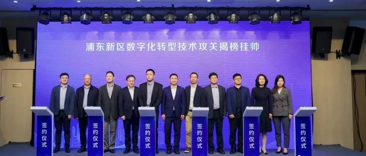 揭榜挂帅！15vip太阳集团科技成为浦东新区数字化转型技术攻关企业